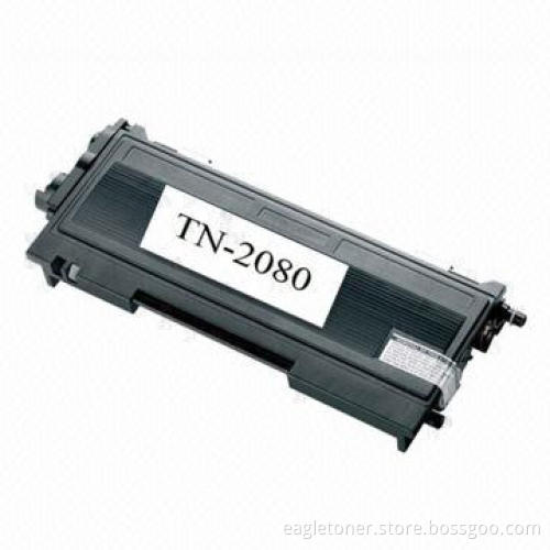 Compatible Black Toner Cartridge for TN2080, High-print Effect